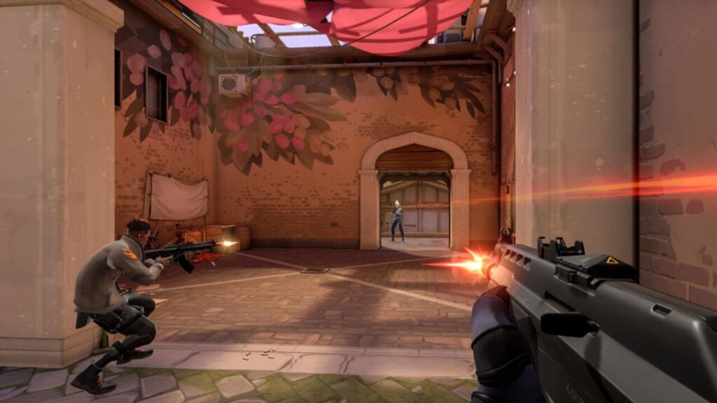 First Person View IN Valorant Game