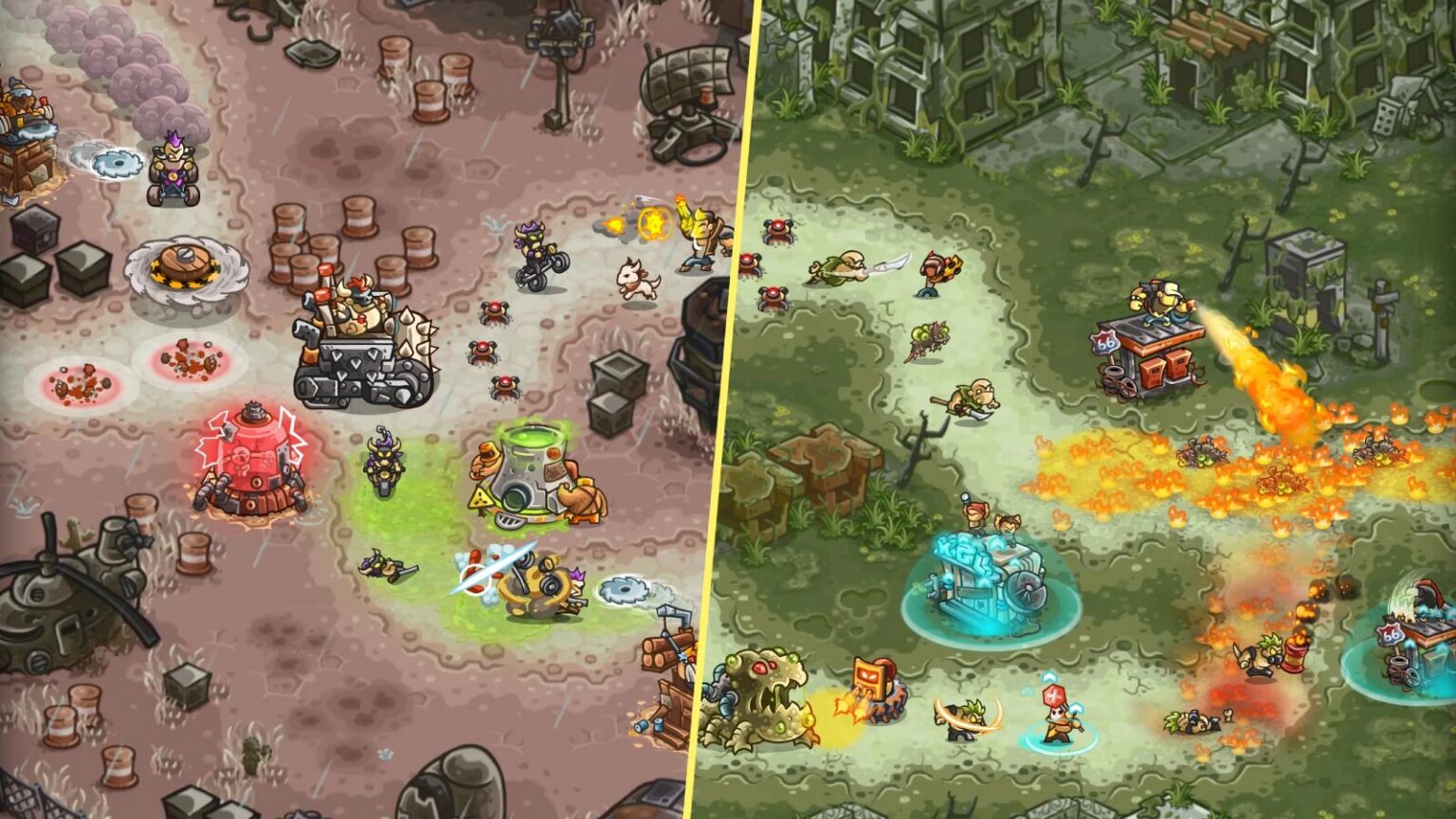 Apple Arcade Game Image Showcasing Attack And Defense