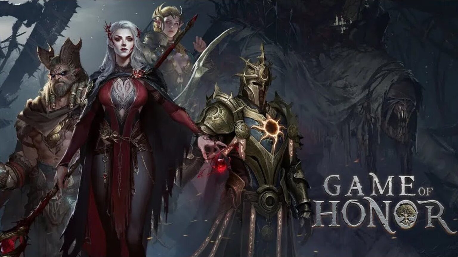 IGG's Game Of Honor Promotional Image Showing Characters From The Game