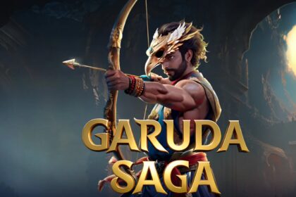 Garuda mobile game features archer in promotional art