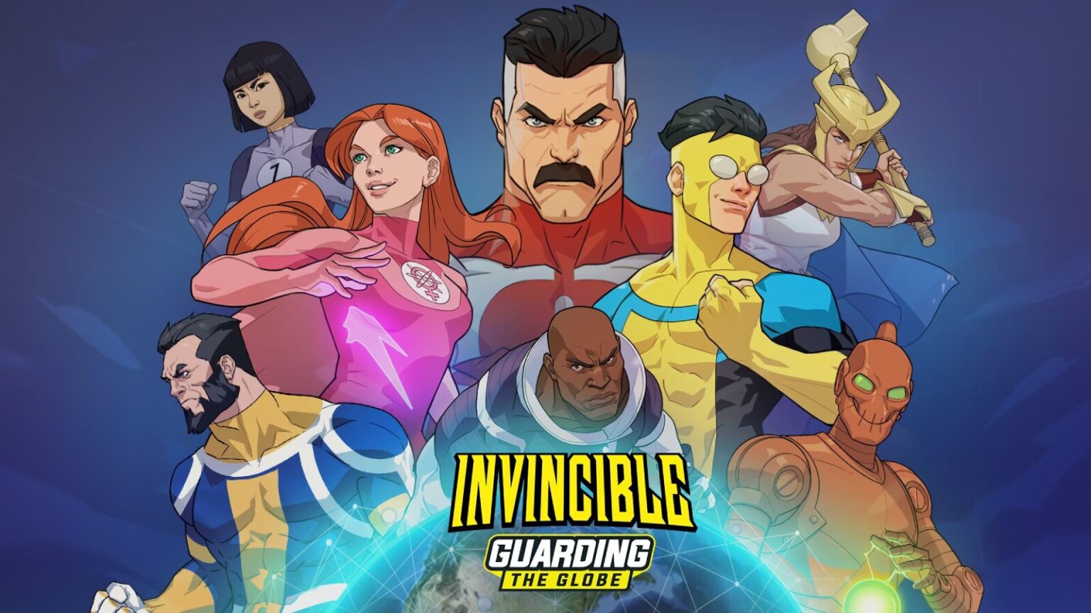 Invincible: Guarding the Globe Release showcases superhero team