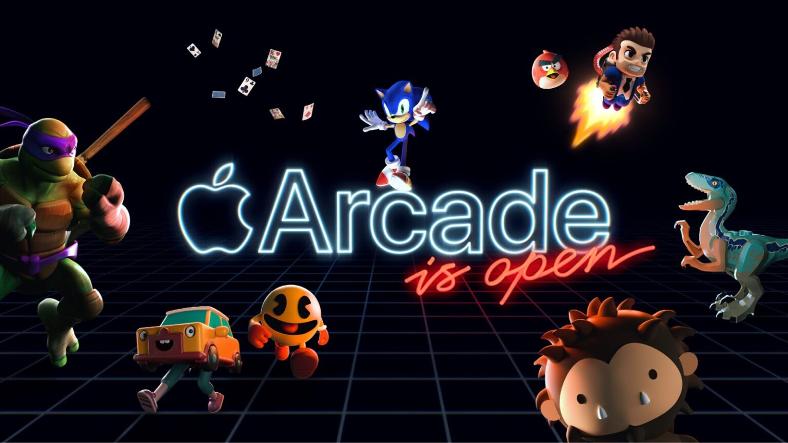 Iconic characters unite in exciting Apple Arcade gaming service