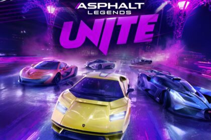 Asphalt Legends Unite showcases vibrant supercars racing at night