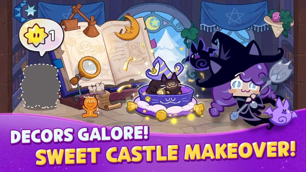 New CookieRun mobile game features magical decor and whimsical characters
