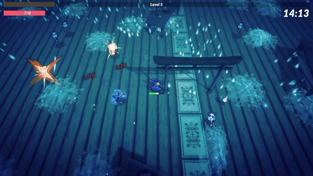 Wanted Shadows Pocket Edition depicts a character battling ghosts in a room
