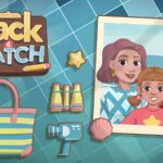 Family adventure game with items to pack and match in 3D