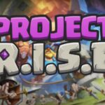 Supercell's Project R.I.S.E game featuring cartoonish characters and battle scenes