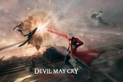 Devil May Cry's Character Attacks Enemy