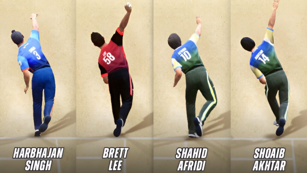 Dream Cricket 24 Bowling Style