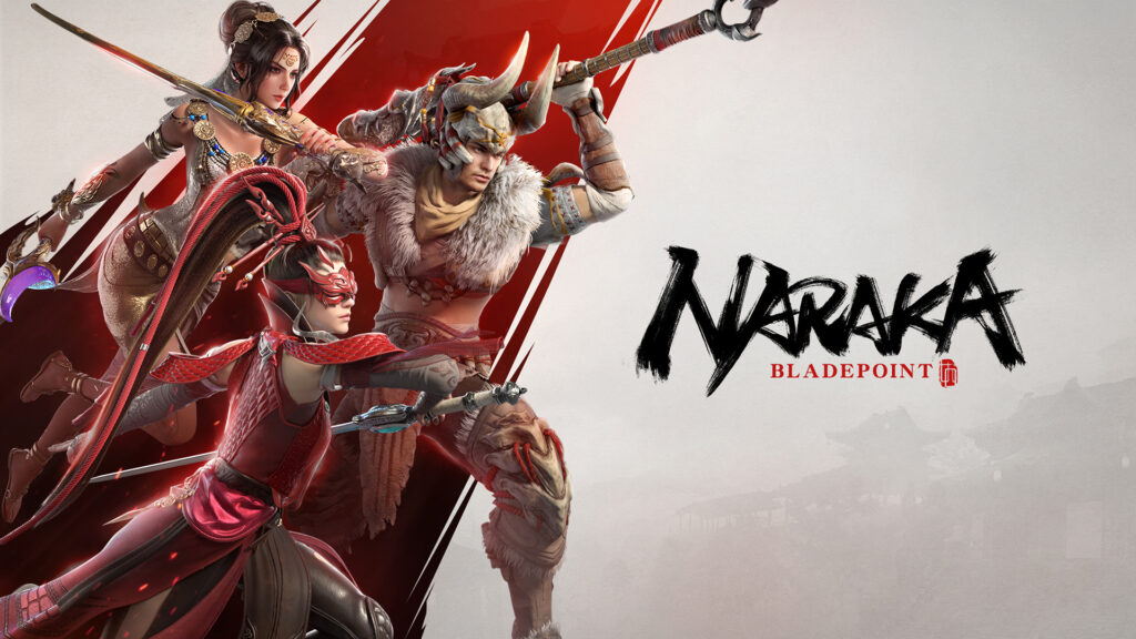 Naraka: Bladepoint game art features fierce warriors ready for battle