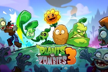 Image shows characters from Plants VS Zombies 3