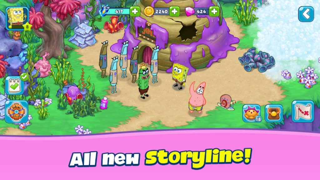 SpongeBob Adventures In A Jam Android