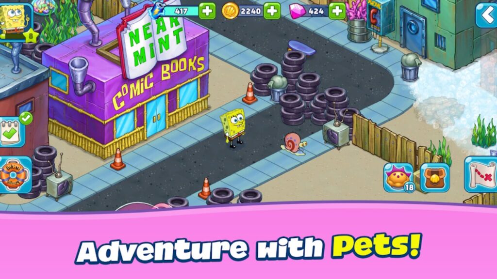 SpongeBob Mobile Game