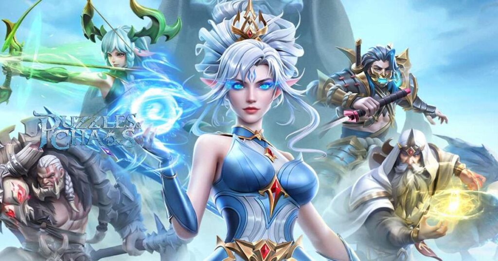 ALL HEROES] in Puzzles & Chaos: Frozen Castle Game 