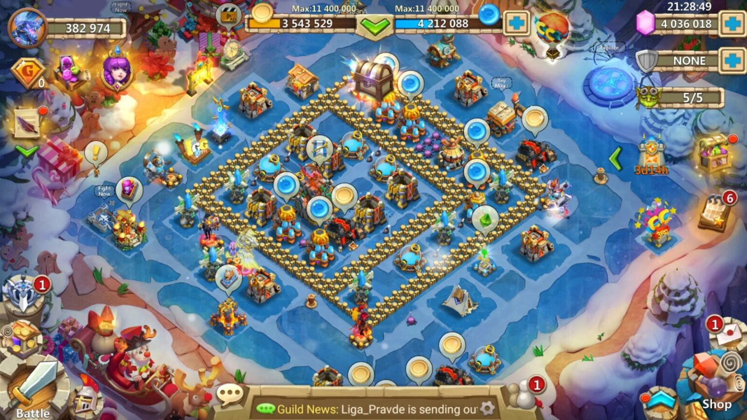 clash of kings  Kings game, Real time strategy, Clash of clans