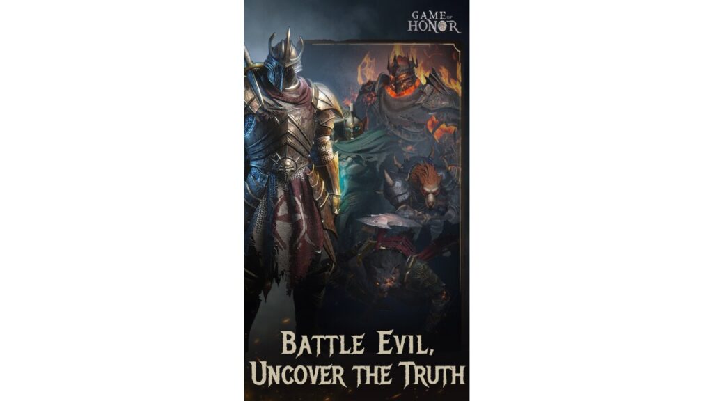 Image With Text "Battle Evil, Uncover The Truth"