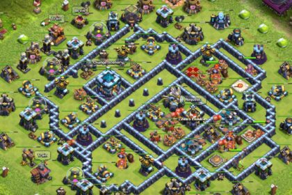 Base layout showcases Clash Of Clans February 2024 Update features