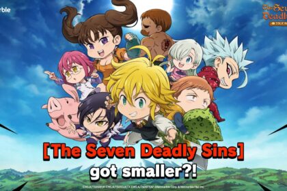 The Seven Deadly Sins mobile game characters transformed into chibi versions