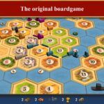 Digital version of a hex-tile mobile board game