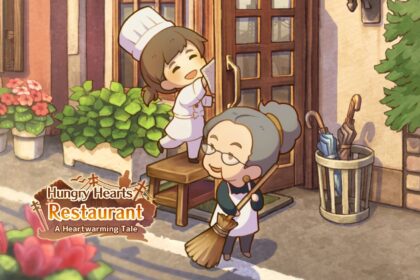 Cheerful chefs working in Hungry Hearts Restaurant game