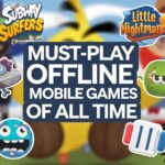 Must-play offline mobile games collection banner