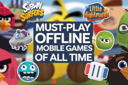 Must-play offline mobile games collection banner